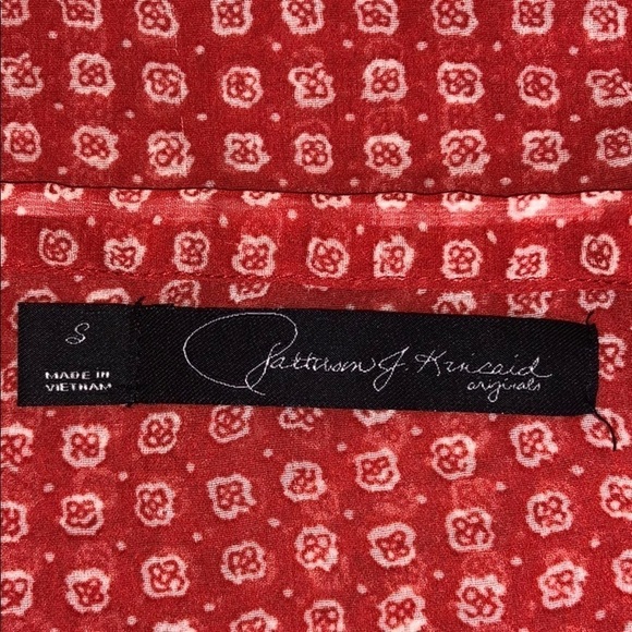 Patterson Kincaid Original Tangerine Blouse Sz S - Picture 5 of 14